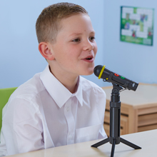 Our Easi-Speak Microphone allows you to record voices, sounds or music on the move. ICT and Computing